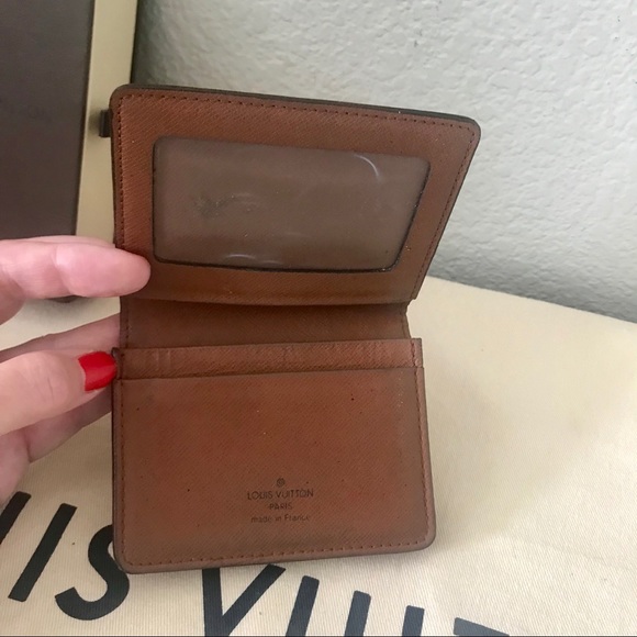 lv mini card holder